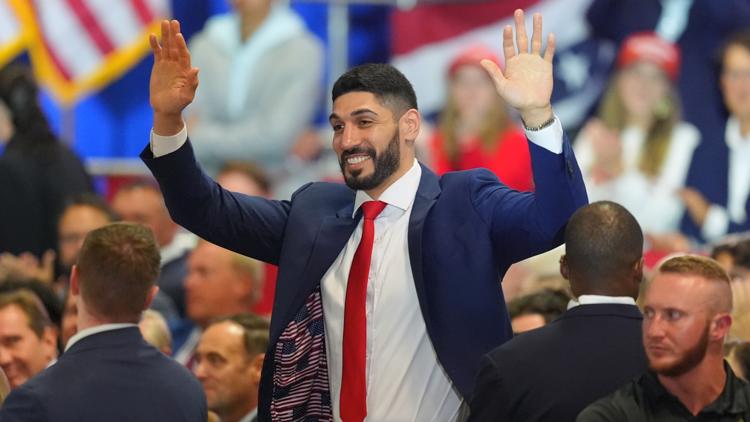 Enes Kanter Freedom refuses to sit in luxury suite of State Farm Arena and leaves WNBA Finals β WTSP Sports Tampa Bay