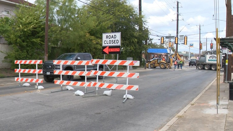 San Antonio water main project brings months of closures to East Hildebrand — KENS 5 (San Antonio), McAllen Community news