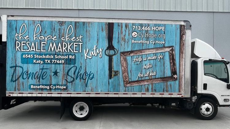 'We're so relieved' | Katy-area nonprofit's stolen box truck used to deliver food, Christmas gifts has been recovered, but at a cost — KCEN (Central Texas)